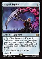 Glossy Finish Final Fantasy Magitek Scythe ( #562 )