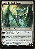 Glossy Finish Fate Reforged Ugin, the Spirit Dragon ( #1 )