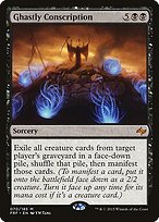 Glossy Finish Fate Reforged Ghastly Conscription ( #70 )