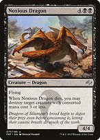 Glossy Finish Fate Reforged Noxious Dragon ( #77 )