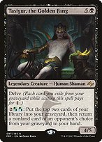 Glossy Finish Fate Reforged Tasigur, the Golden Fang ( #87 )