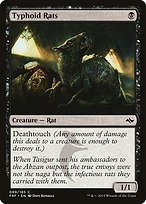 Glossy Finish Fate Reforged Typhoid Rats ( #89 )