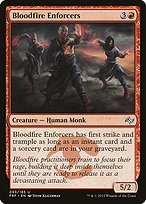 Glossy Finish Fate Reforged Bloodfire Enforcers ( #93 )