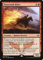 Glossy Finish Fate Reforged Flamerush Rider ( #99 )