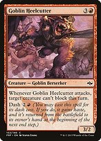 Glossy Finish Fate Reforged Goblin Heelcutter ( #102 )