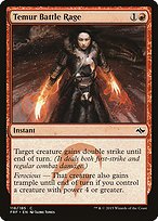 Glossy Finish Fate Reforged Temur Battle Rage ( #116 )