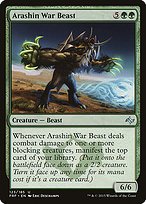 Glossy Finish Fate Reforged Arashin War Beast ( #123 )