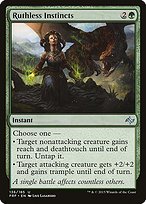 Glossy Finish Fate Reforged Ruthless Instincts ( #136 )