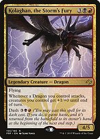 Glossy Finish Fate Reforged Kolaghan, the Storm's Fury ( #155 )