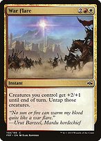 Glossy Finish Fate Reforged War Flare ( #158 )