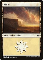 Glossy Finish Fate Reforged Plains ( #176 )