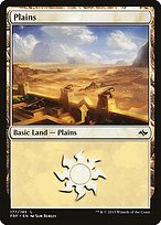 Glossy Finish Fate Reforged Plains ( #177 )