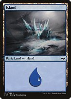 Glossy Finish Fate Reforged Island ( #179 )
