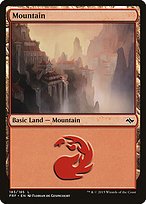 Glossy Finish Fate Reforged Mountain ( #183 )