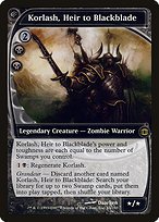 Glossy Finish Future Sight Korlash, Heir to Blackblade ( #87 )