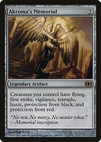 Glossy Finish Future Sight Akroma's Memorial ( #159 )