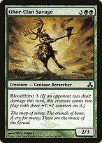 Glossy Finish Guildpact Ghor-Clan Savage ( #86 )