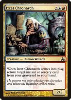 Glossy Finish Guildpact Izzet Chronarch ( #119 )