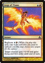 Glossy Finish Guildpact Leap of Flame ( #121 )