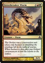 Glossy Finish Guildpact Streetbreaker Wurm ( #133 )