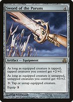 Glossy Finish Guildpact Sword of the Paruns ( #156 )