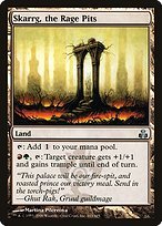 Glossy Finish Guildpact Skarrg, the Rage Pits ( #163 )