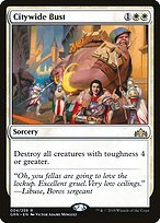 Glossy Finish Guilds of Ravnica Citywide Bust ( #4 )