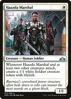 Glossy Finish Guilds of Ravnica Haazda Marshal ( #13 )