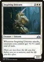 Glossy Finish Guilds of Ravnica Inspiring Unicorn ( #16 )