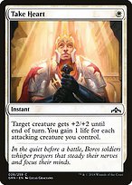 Glossy Finish Guilds of Ravnica Take Heart ( #28 )