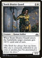 Glossy Finish Guilds of Ravnica Tenth District Guard ( #29 )