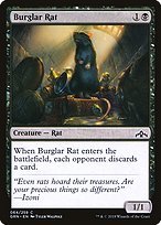 Glossy Finish Guilds of Ravnica Burglar Rat ( #64 )
