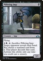 Glossy Finish Guilds of Ravnica Pilfering Imp ( #81 )