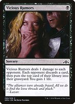 Glossy Finish Guilds of Ravnica Vicious Rumors ( #89 )