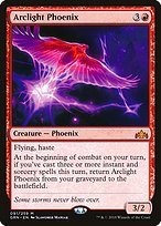 Glossy Finish Guilds of Ravnica Arclight Phoenix ( #91 )