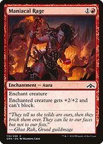 Glossy Finish Guilds of Ravnica Maniacal Rage ( #110 )