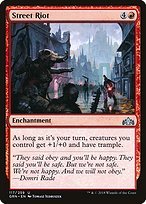 Glossy Finish Guilds of Ravnica Street Riot ( #117 )