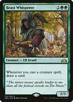 Glossy Finish Guilds of Ravnica Beast Whisperer ( #123 )