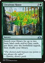 Glossy Finish Guilds of Ravnica Circuitous Route ( #125 )
