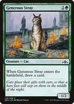 Glossy Finish Guilds of Ravnica Generous Stray ( #129 )