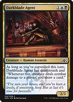 Glossy Finish Guilds of Ravnica Darkblade Agent ( #164 )
