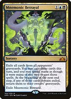 Glossy Finish Guilds of Ravnica Mnemonic Betrayal ( #189 )