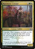 Glossy Finish Guilds of Ravnica Rosemane Centaur ( #197 )