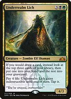 Glossy Finish Guilds of Ravnica Underrealm Lich ( #211 )