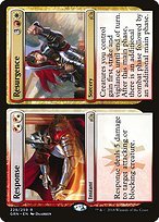Glossy Finish Guilds of Ravnica Response // Resurgence ( #229 )