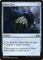 Glossy Finish Guilds of Ravnica Silent Dart ( #241 )
