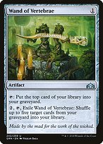 Glossy Finish Guilds of Ravnica Wand of Vertebrae ( #242 )