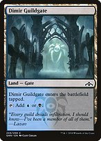 Glossy Finish Guilds of Ravnica Dimir Guildgate ( #245 )