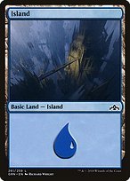 Glossy Finish Guilds of Ravnica Island ( #261 )