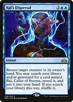 Glossy Finish Guilds of Ravnica Ral's Dispersal ( #266 )